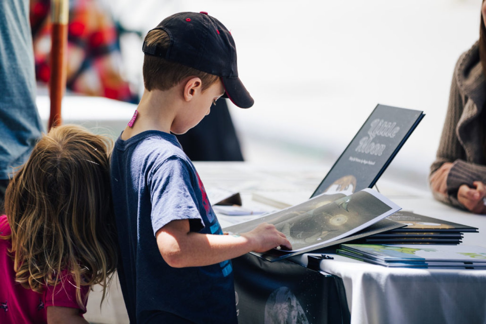 Festival del libro dell'area della baia e giornata in famiglia