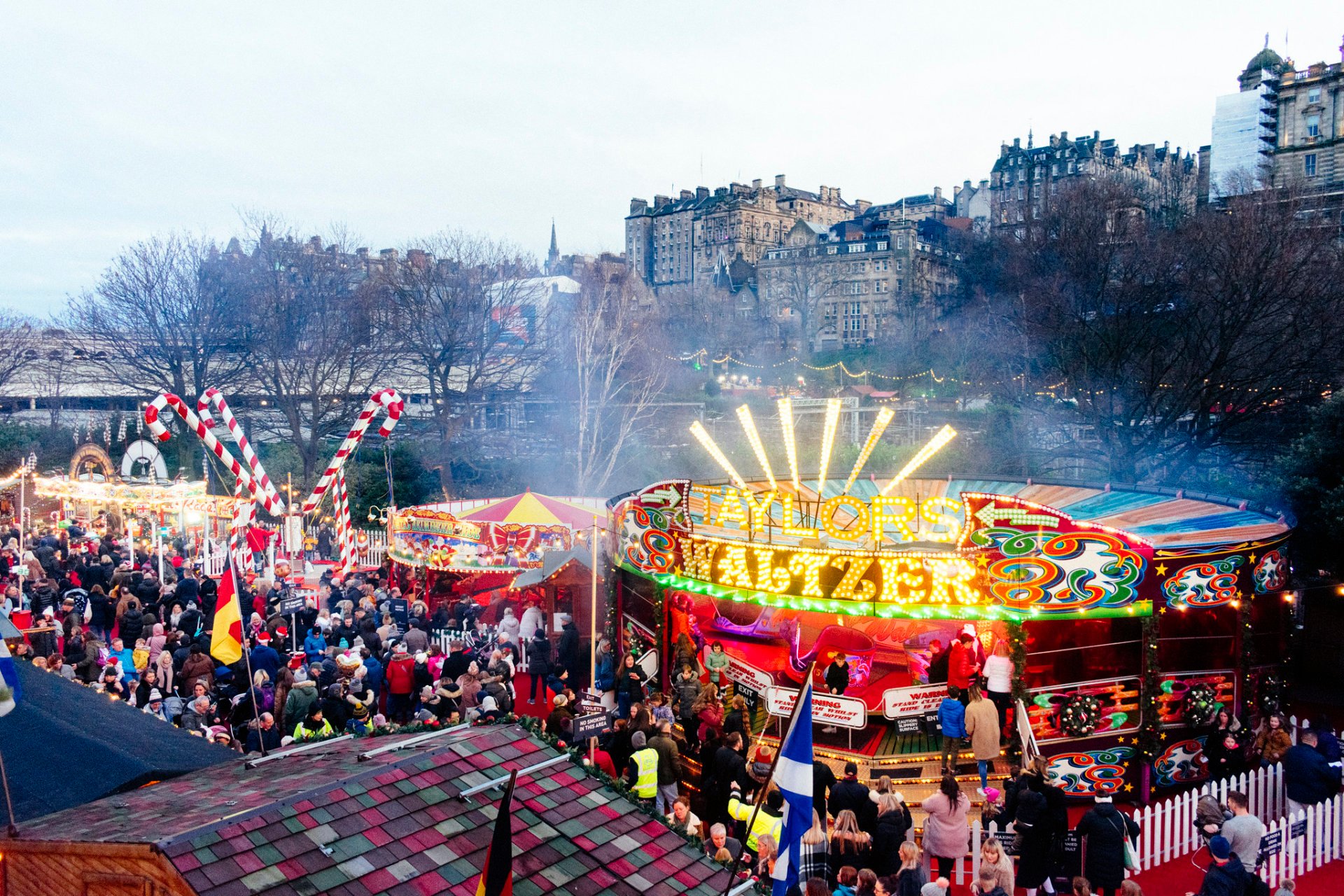 Mercados de Natal na Escócia