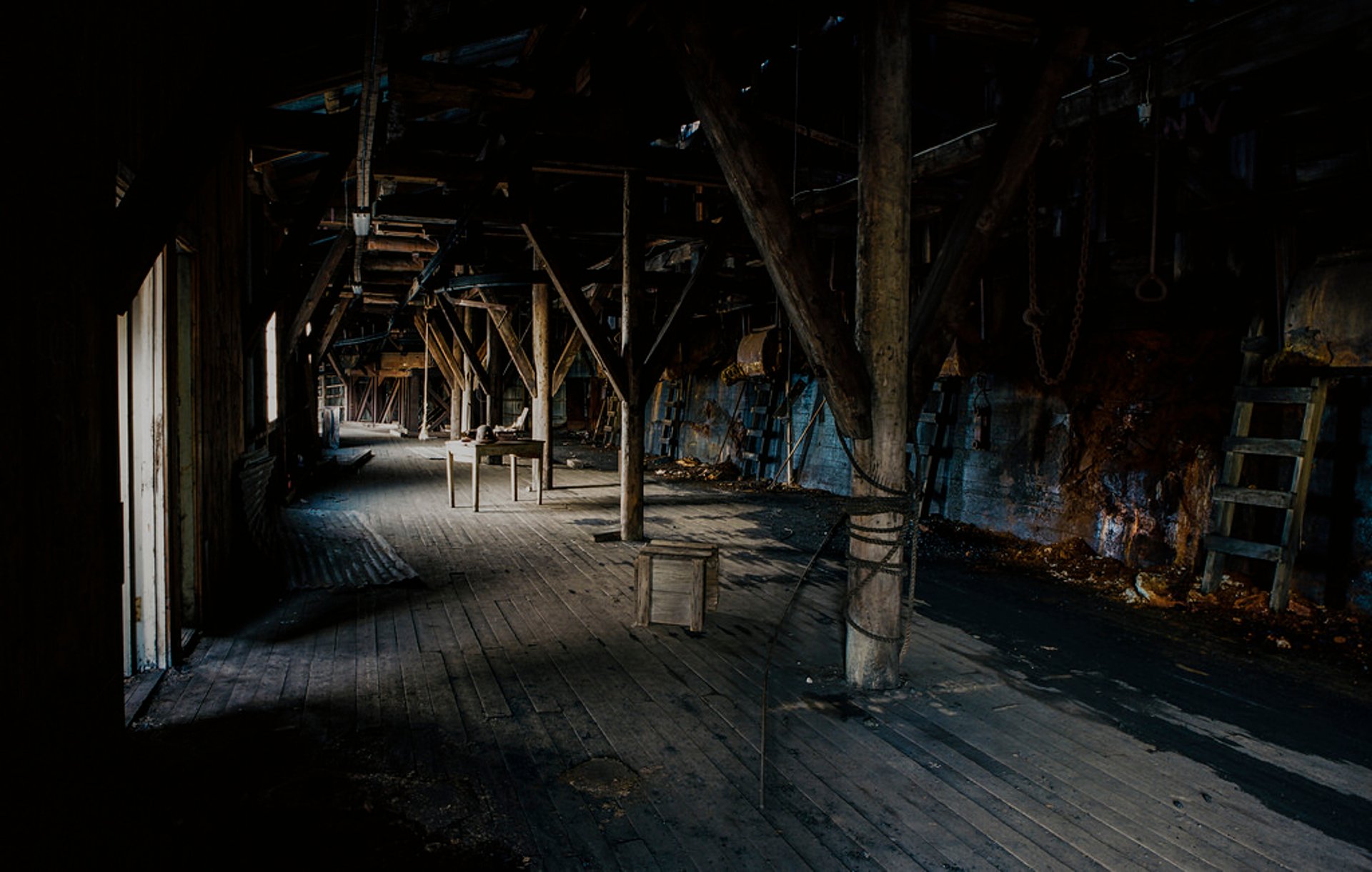 Minas de carbón abandonadas