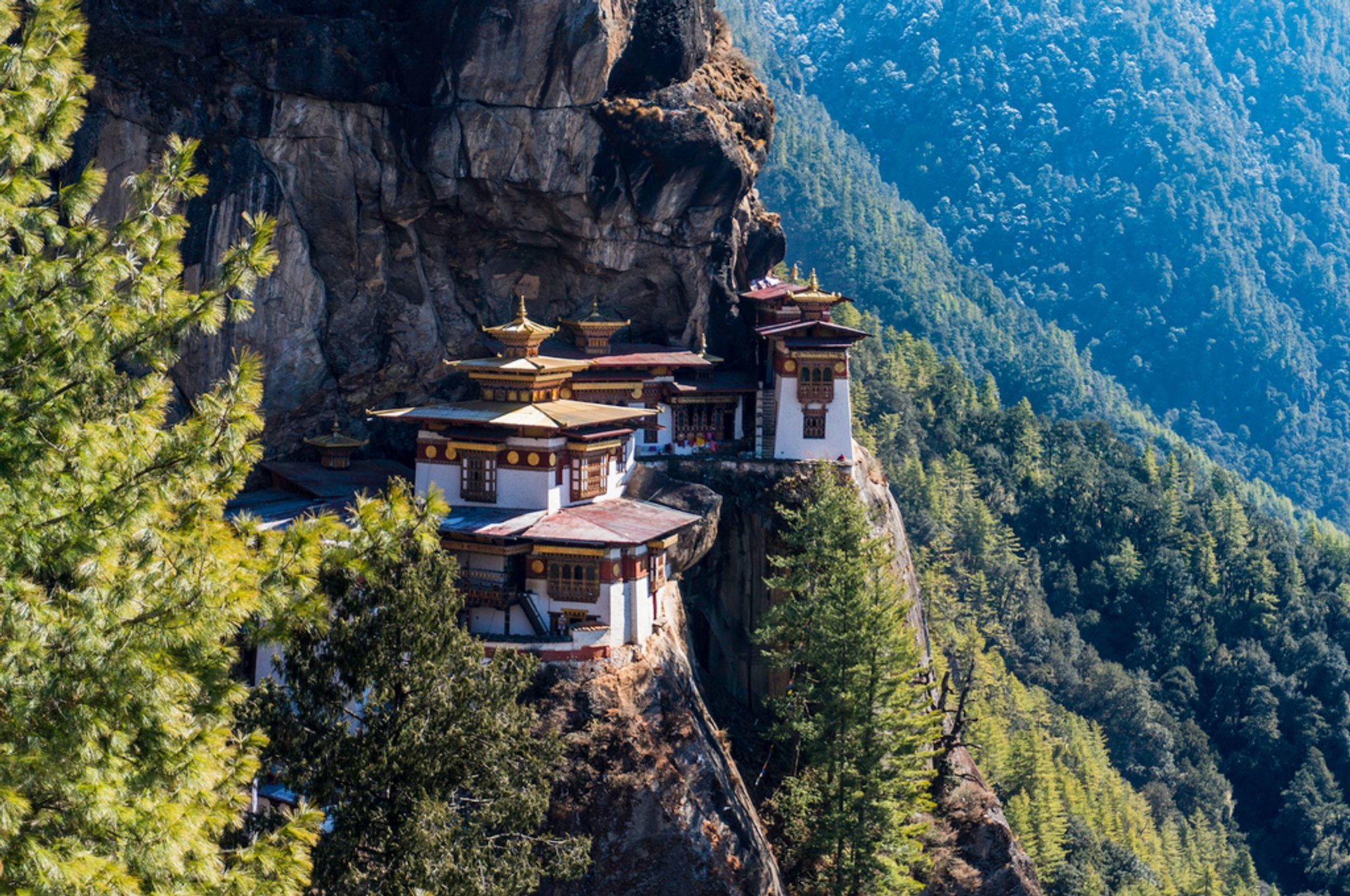 Nid de tigre (Paro Taktsang)