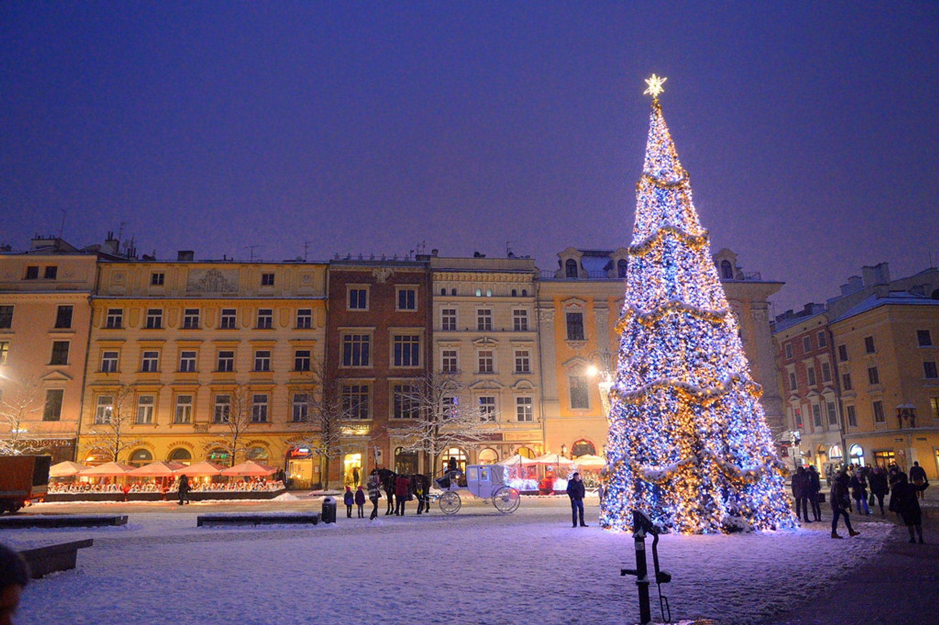 Mercado de Navidad de Cracovia