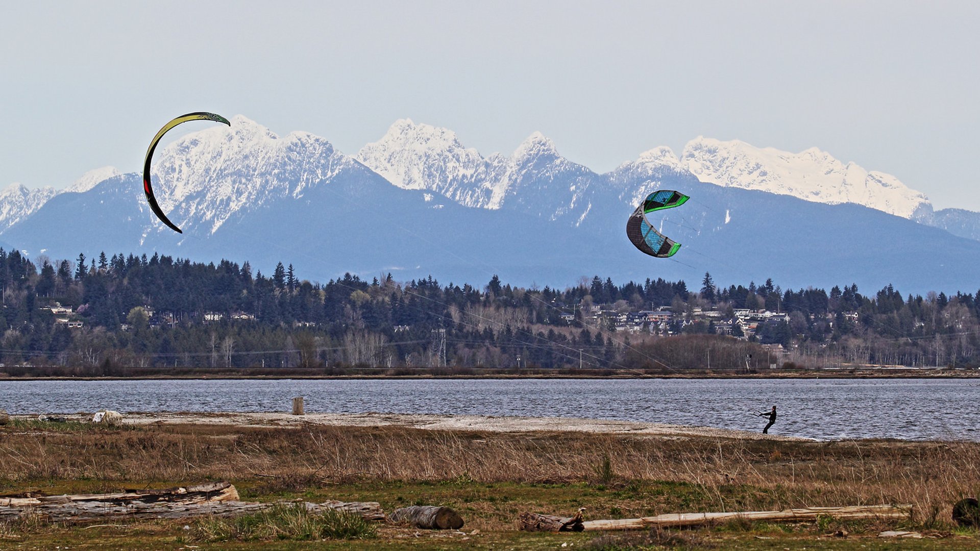 Planche à voile et kiteboarding