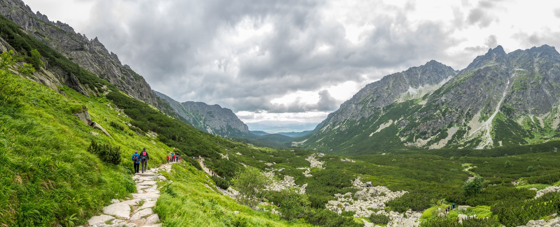 Hiking in the Tatra Mountains