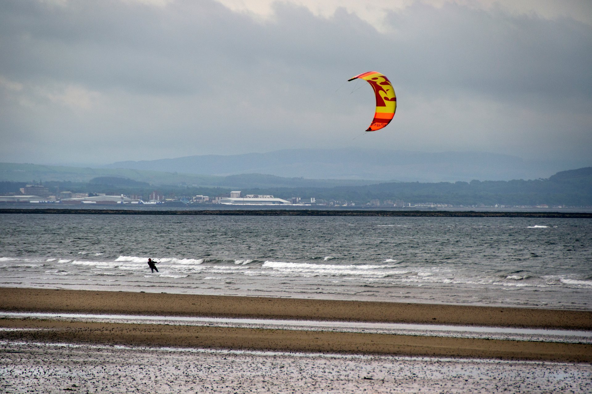 Kitesurf et planche à voile