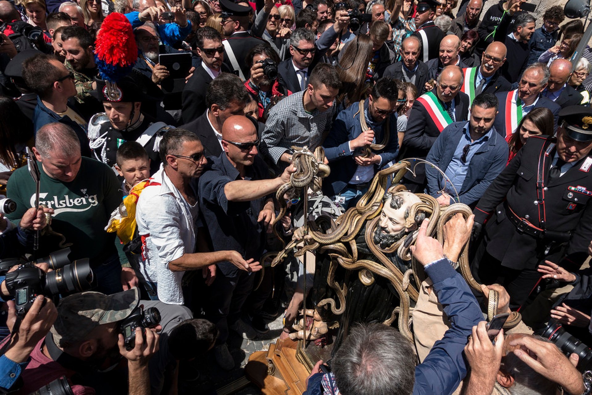 Festa de los Serpari de Cocullo