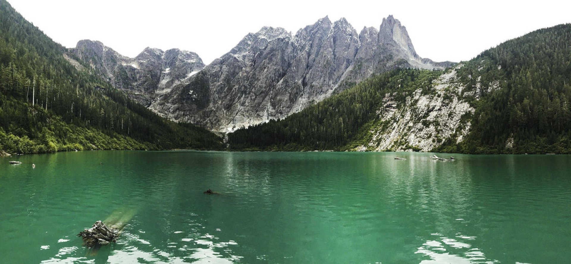 Lac des glissements de terrain