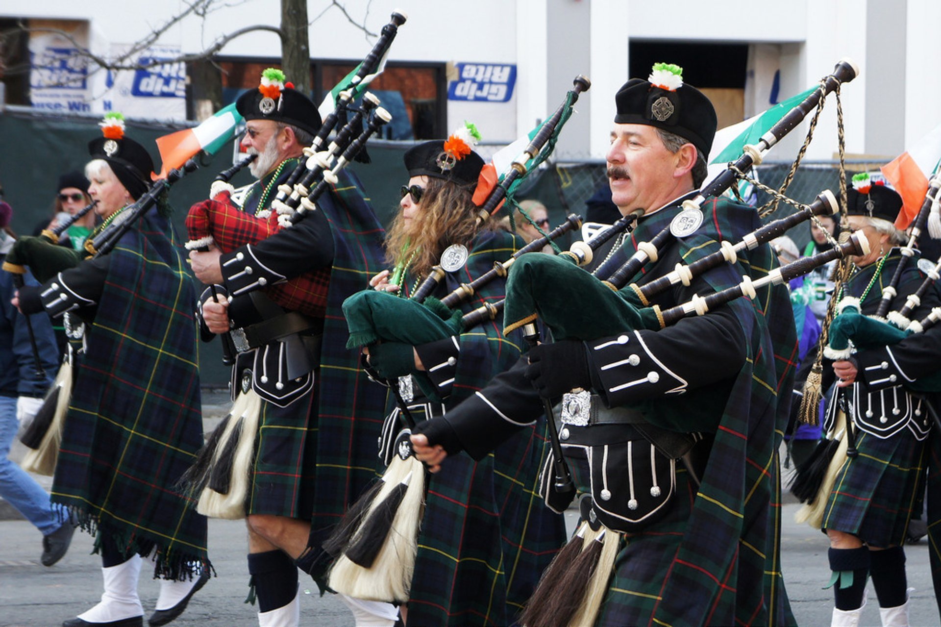 Parade des St. Patrickstags