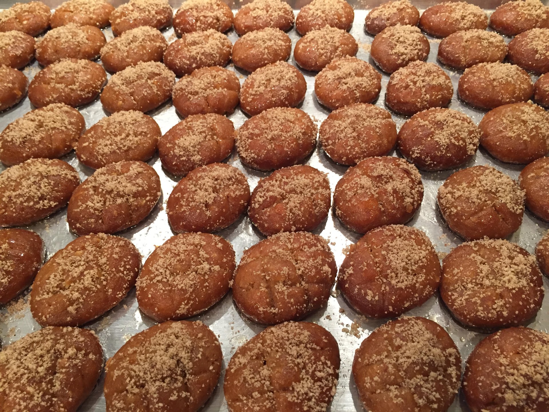 Melomakarona—Greek Christmas Honey Cookies