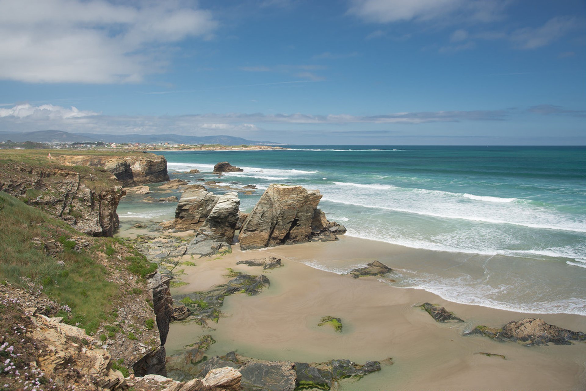 Plage des Cathédrales