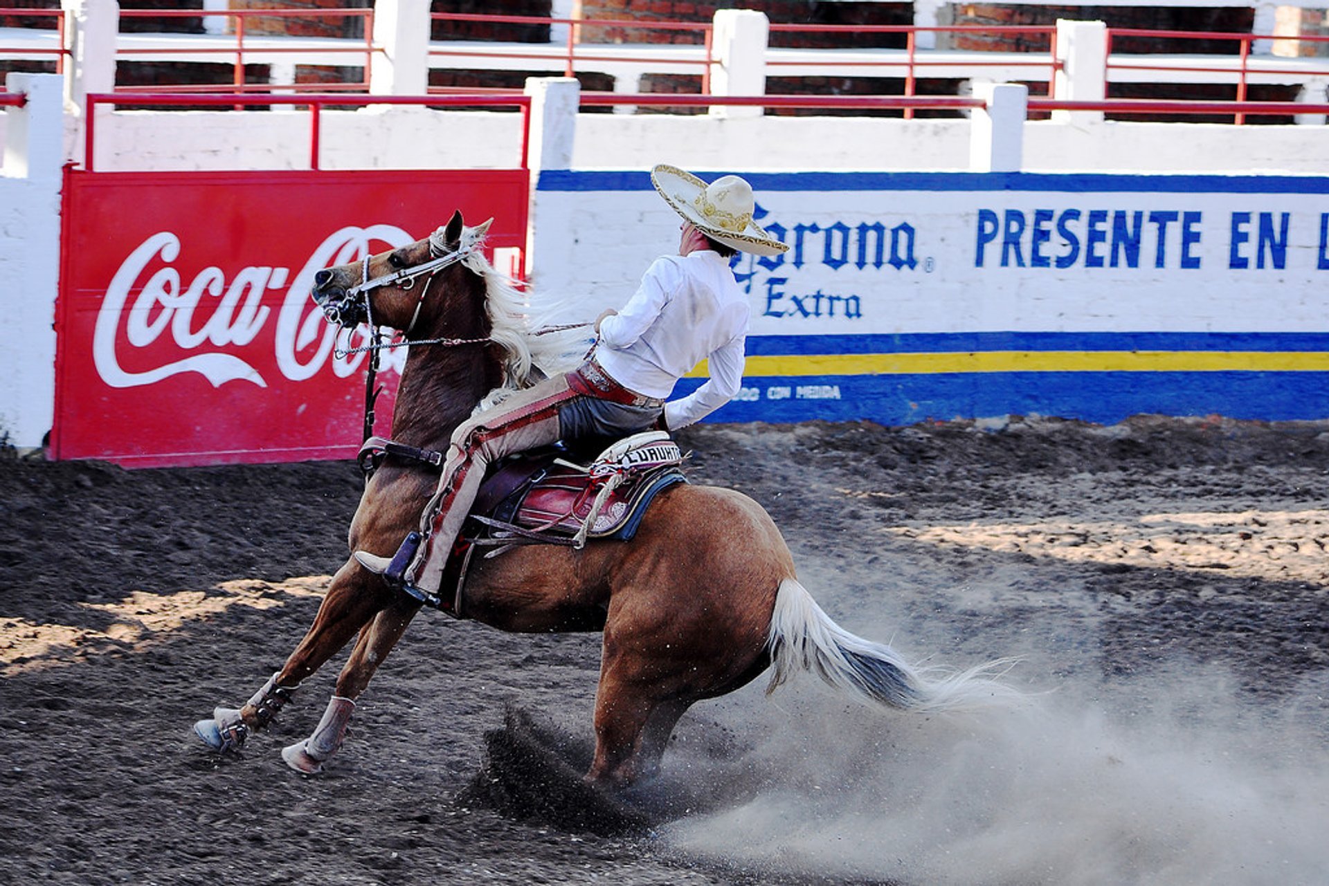 Mexikanische Rodeos oder Charreadas