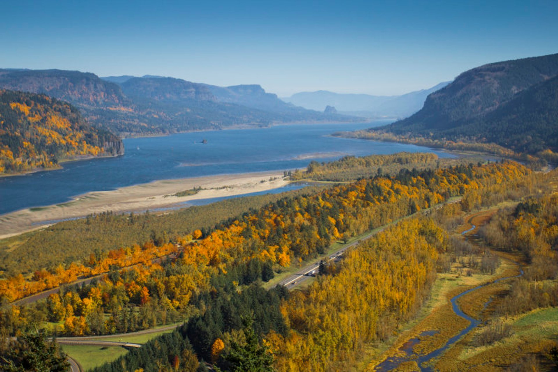 Oregon Herbstlaub