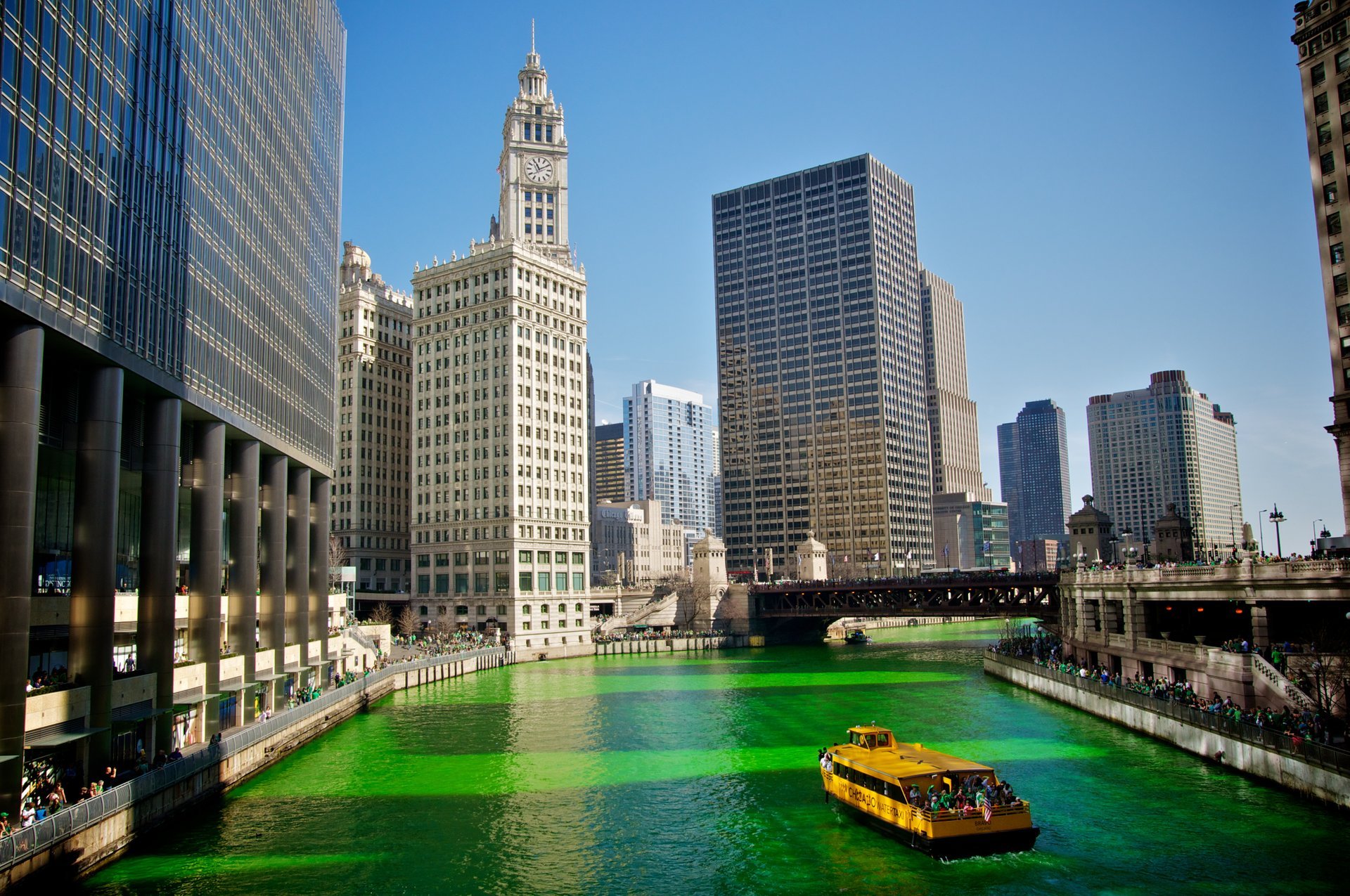 Jour de la Saint-Patrick (Rivière verte)