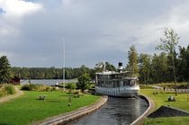 Jahreszeit des Göta-Kanals