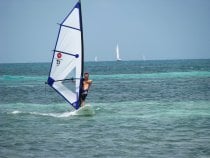 Windsurfen und Kitesurfen