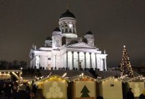 Mercado de Natal em Helsínquia