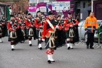 Le défilé de Jour de la Saint-Patrick à Birmingham