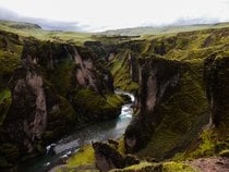 Canyon di Fjaðrárgljúfur