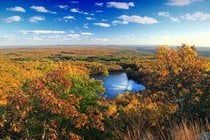 Follaje de otoño de Pennsylvania