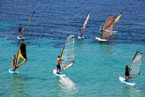 Kitesurf et planche à voile