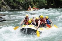 Rafting sulle rapide