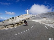 Radfahren rund um den Mont Ventoux