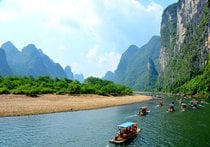 Wanderung des Flusses Li