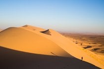 Cantando areias no deserto de Gobi