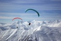Paragliding Winter Season