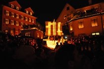 Räbechilbi: Desfile das lanternas de abóbora em Richterswil
