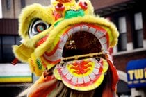 Desfile do Ano Novo Lunar em Chinatown