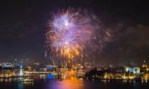 Véspera de Ano Novo em Estocolmo