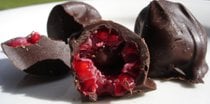 Chocolate-Coated Raspberries