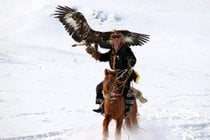 Jagd mit Adlern