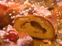 Roscón de Reyes or Kings Cake