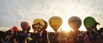 Festa internacional de balões de ar quente das Filipinas