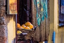 Estación de limón y naranja