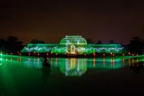 Noël dans le Kew Gardens