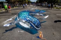 Chalk Festival in Venice