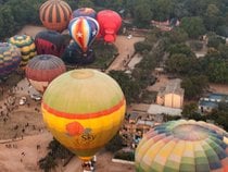 Safari de ar de balão