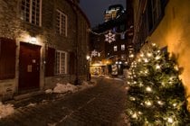 Navidad en la ciudad de Quebec