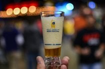 Großes amerikanisches Bier-Festival