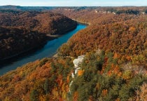 Herbstlaub in Kentucky