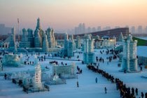 Harbin Internationales Eis- und Schneeskulpturenfestival