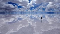 Lake at Salt Flats or Salar de Uyuni