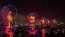 Fuochi d'artificio di Capodanno di Sydney