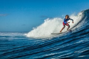 Surfen oder Wellenreiten