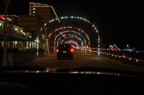 BayPort Credit Union Holiday Lights at the Beach