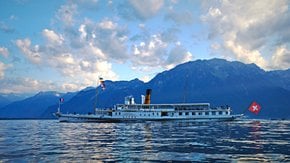 Lac Léman o crucero del lago de Ginebra