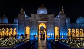 Sheikh Zayed Große Moschee in Abu Dhabi