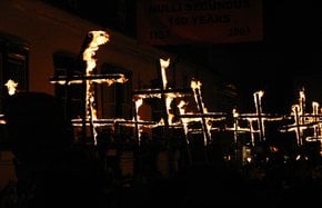 Lewes Bonfire Nacht